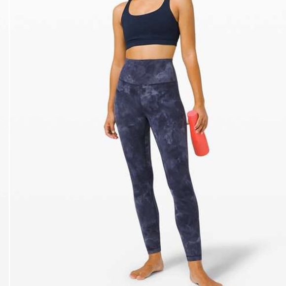 Lululemon Align 25” Diamond Dye Blue - Picture 3 of 7